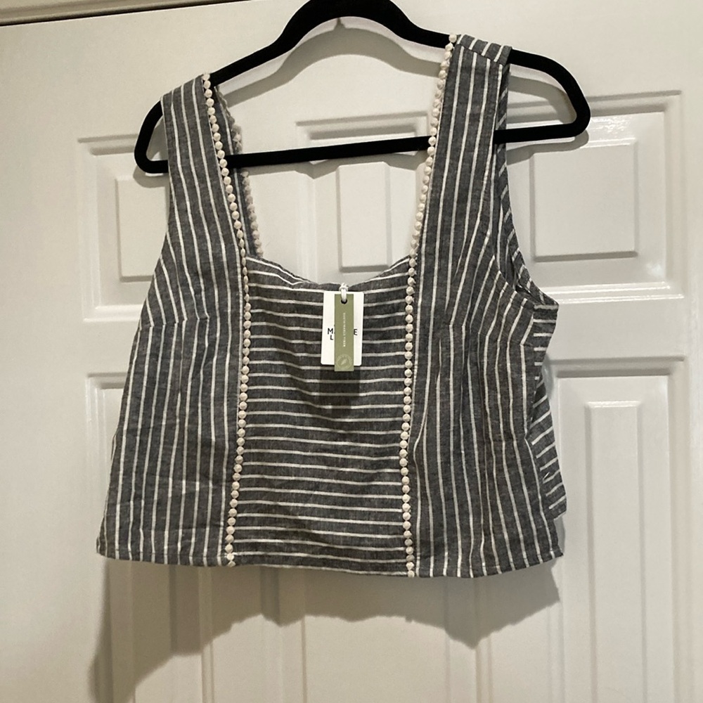 Marine Layer Stella Striped Sleeveless Top